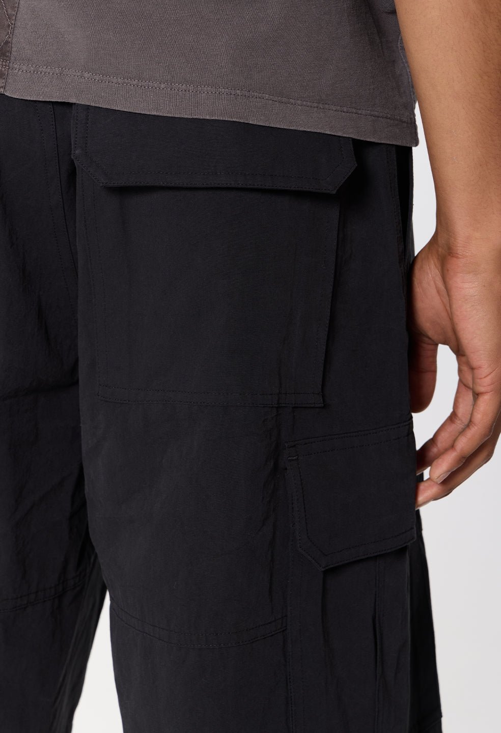 Cotton Southport Cargo Shorts / Black - Image 8