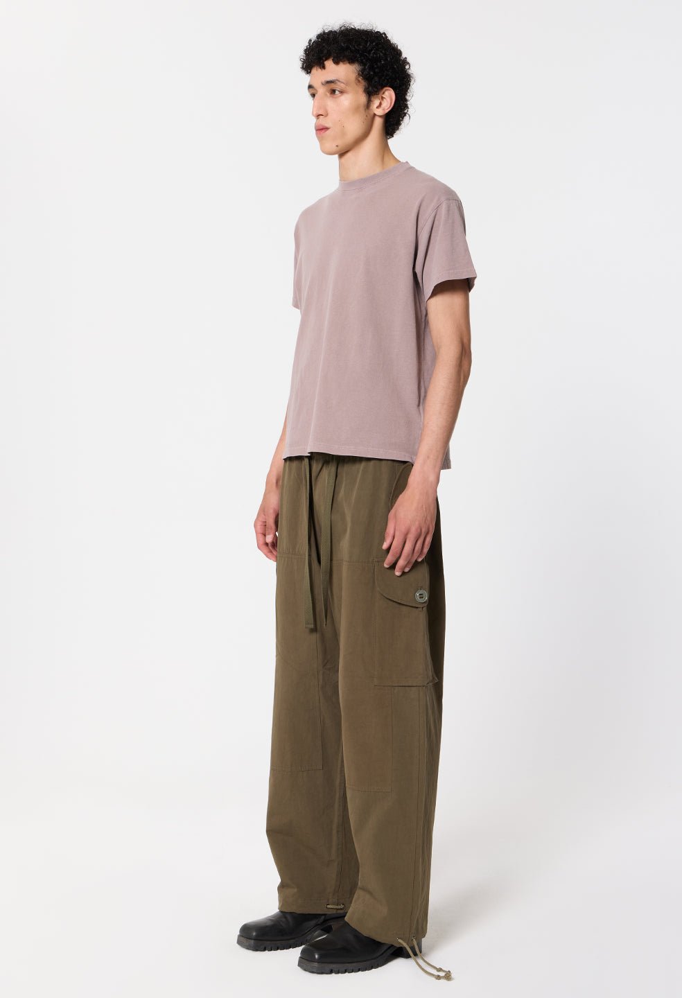 Air Spun Shrunken Tee / Plum - Image 5