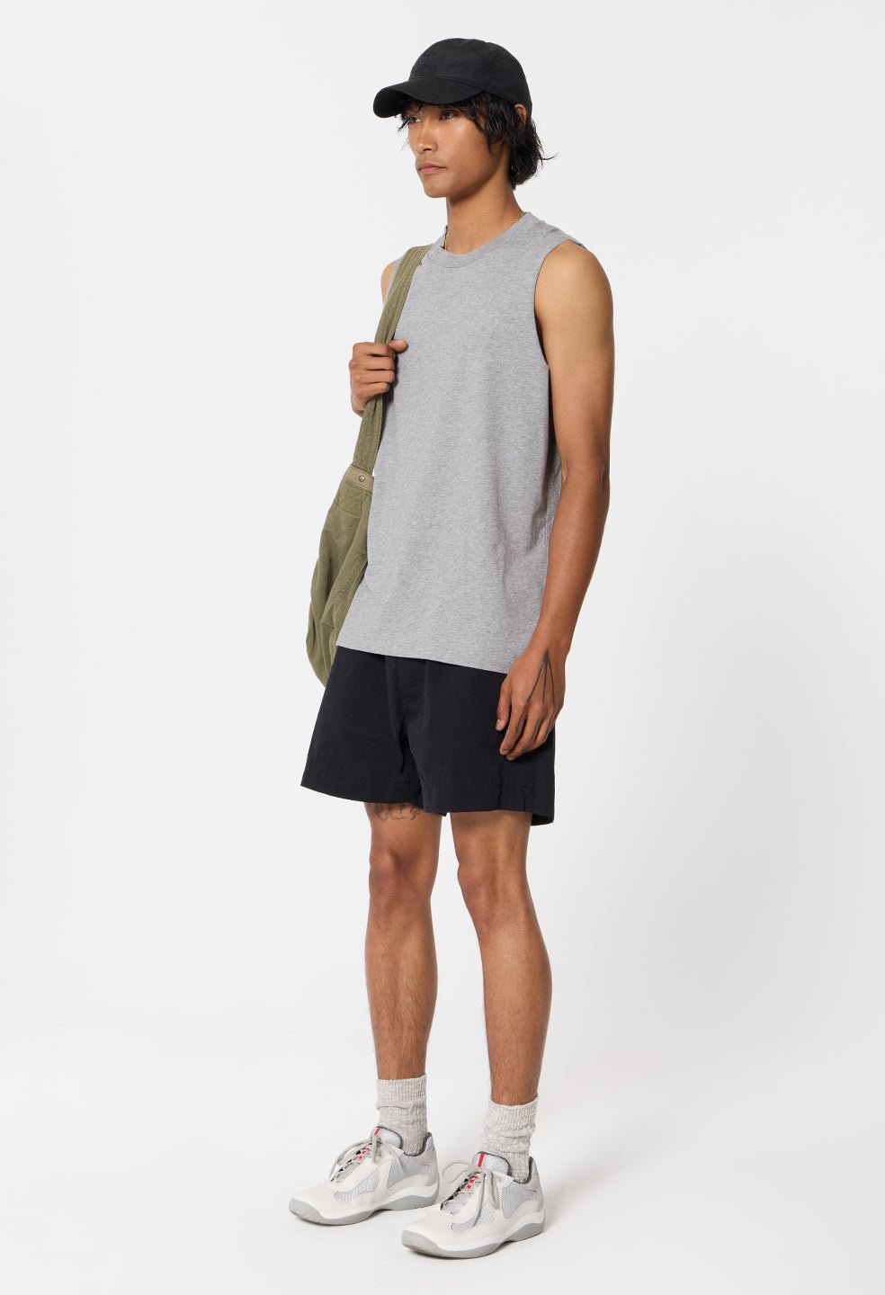 Cotton Kennedy Shorts / Black - Image 5