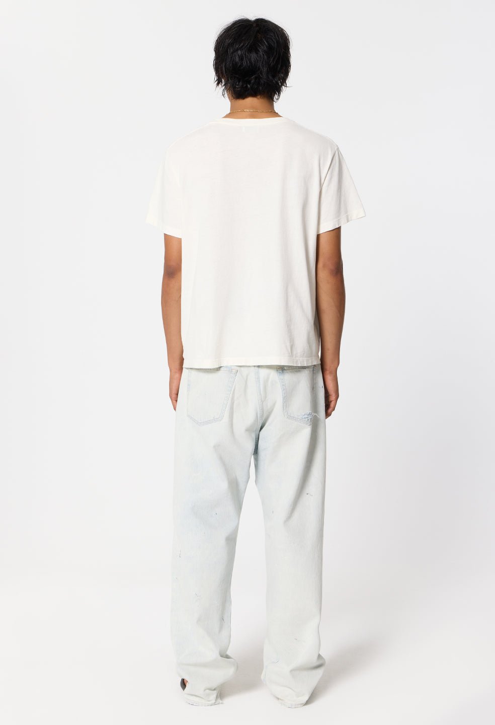 Air Spun Beach Pocket Tee / Salt - Image 5