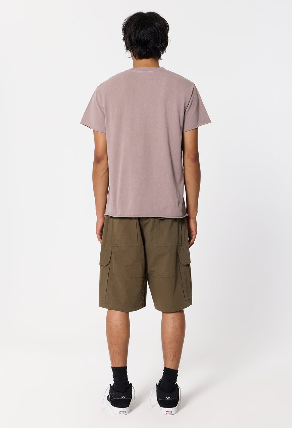 Cotton Southport Cargo Shorts / Olive - Image 6