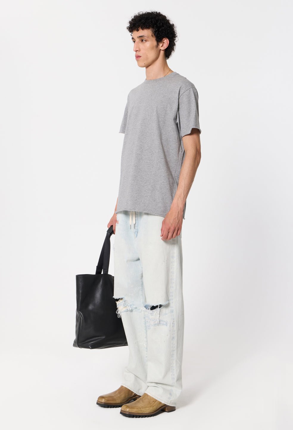 Air Spun Anti-Expo Tee / Heather Grey - Image 5
