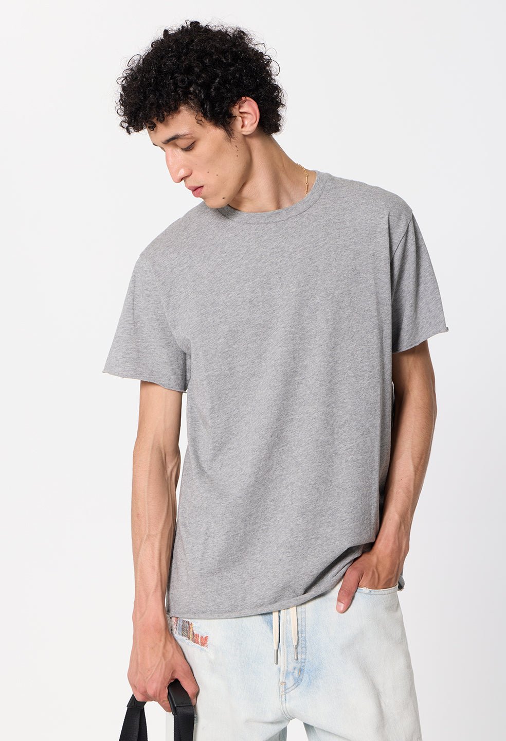 Air Spun Anti-Expo Tee / Heather Grey - Image 2