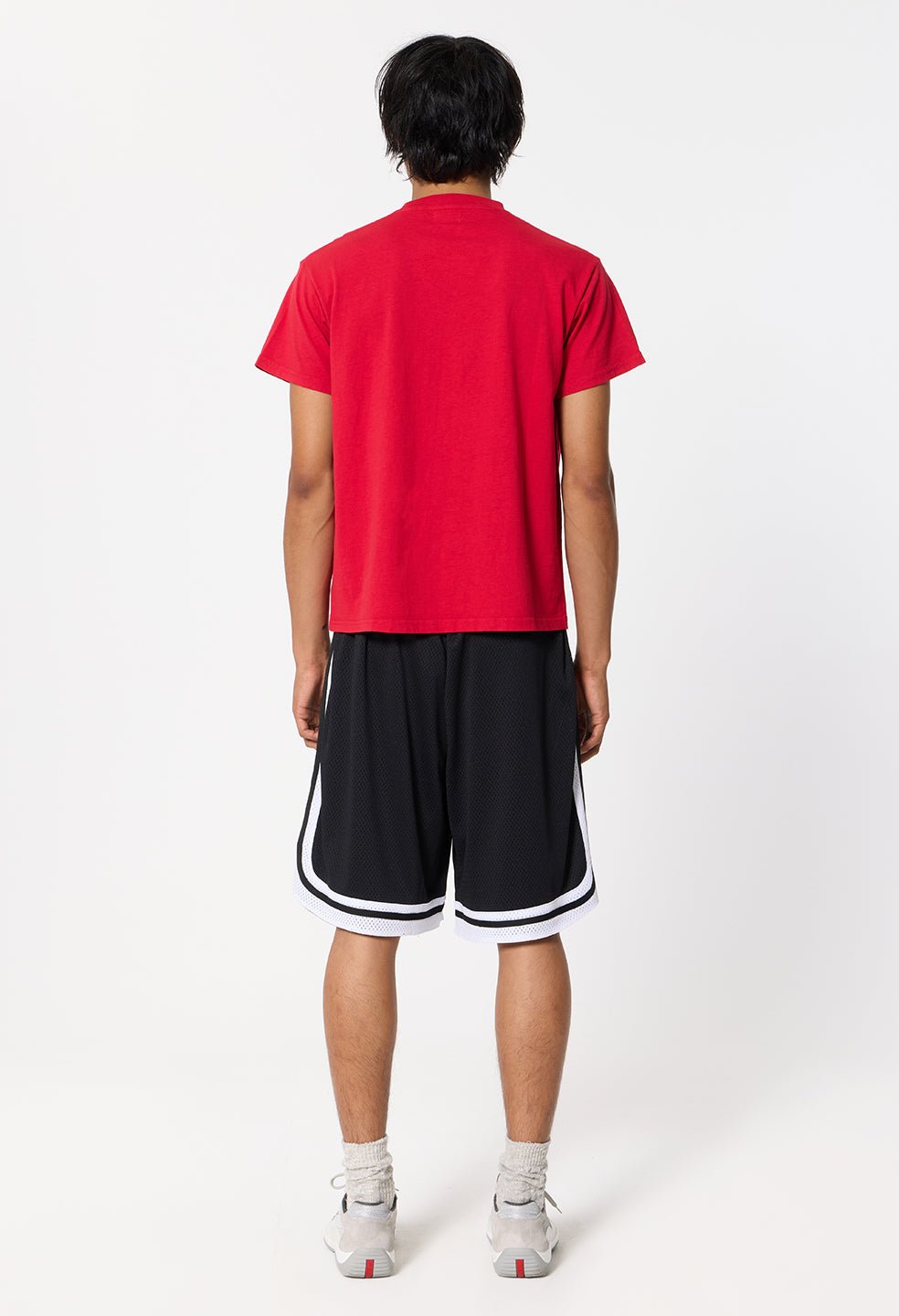 Air Spun Shrunken Tee / Rio Red - Image 6