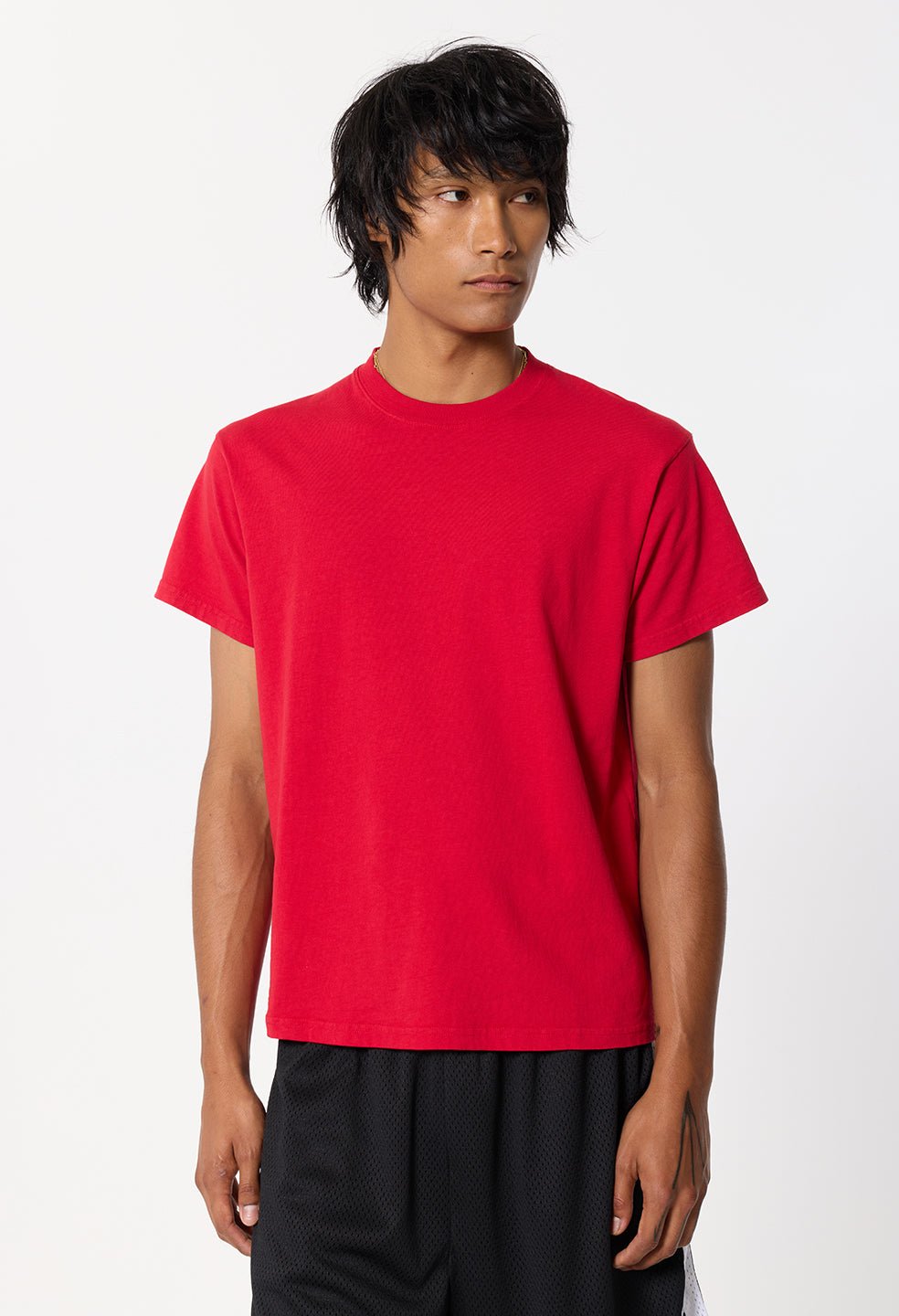 Air Spun Shrunken Tee / Rio Red - Image 2
