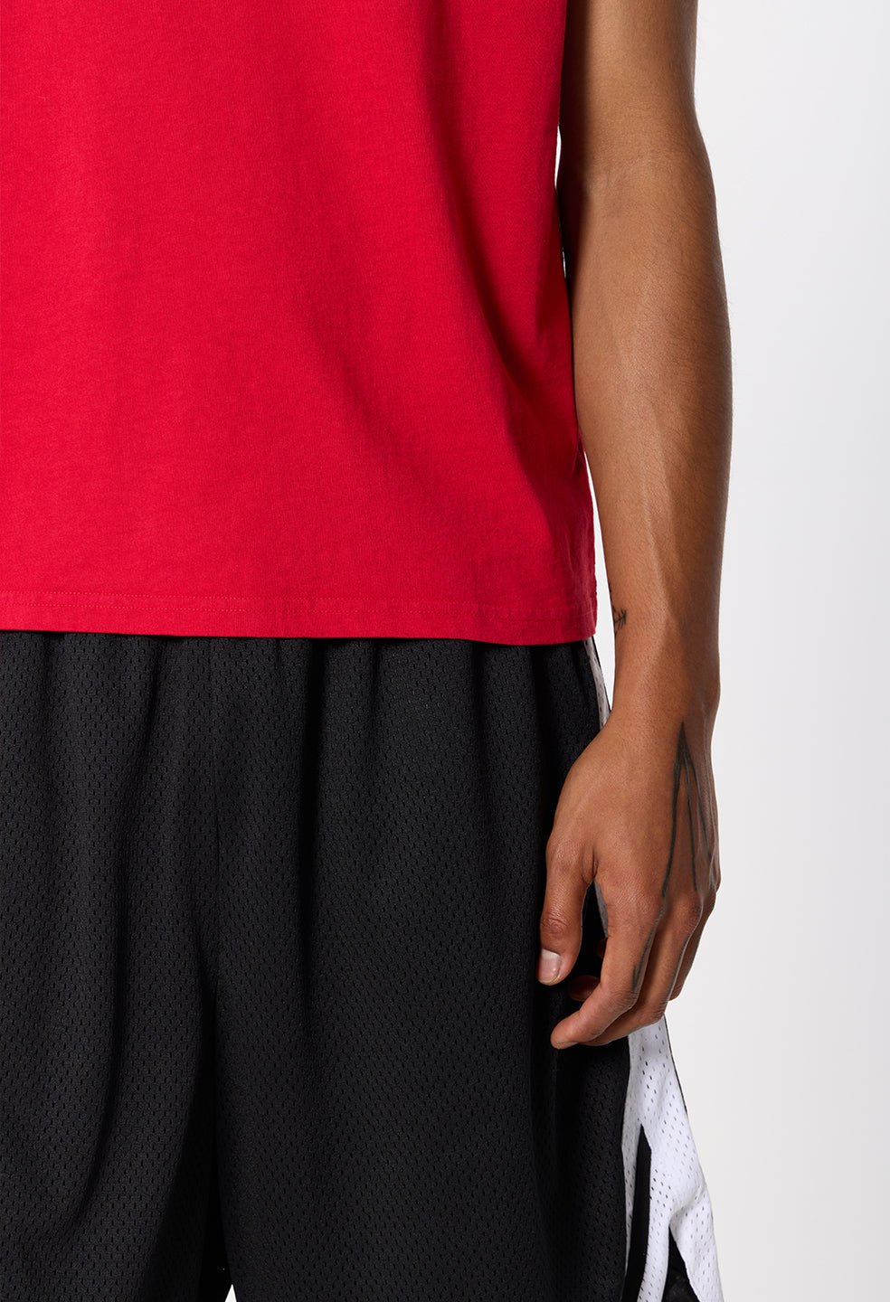 Air Spun Shrunken Tee / Rio Red - Image 8