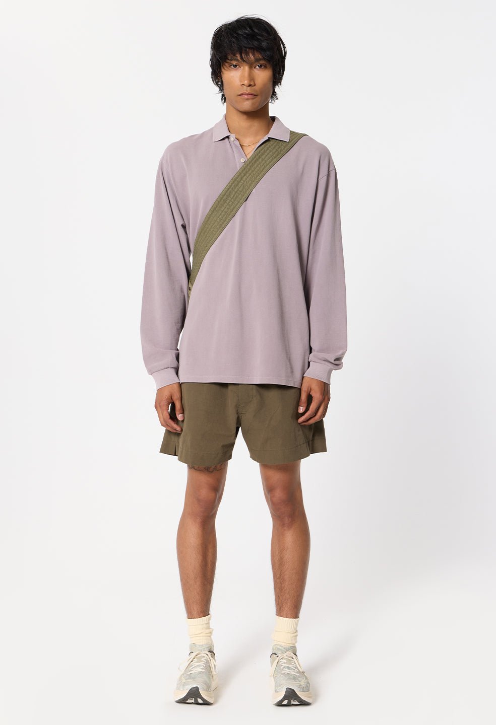 Cotton Kennedy Shorts / Olive - Image 4