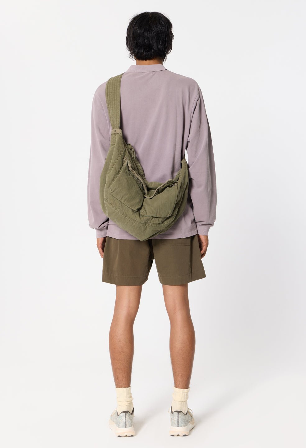 Cotton Kennedy Shorts / Olive - Image 6