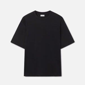 Suede Jersey Studio Tee / Black