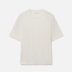 Suede Jersey Studio Tee / Salt