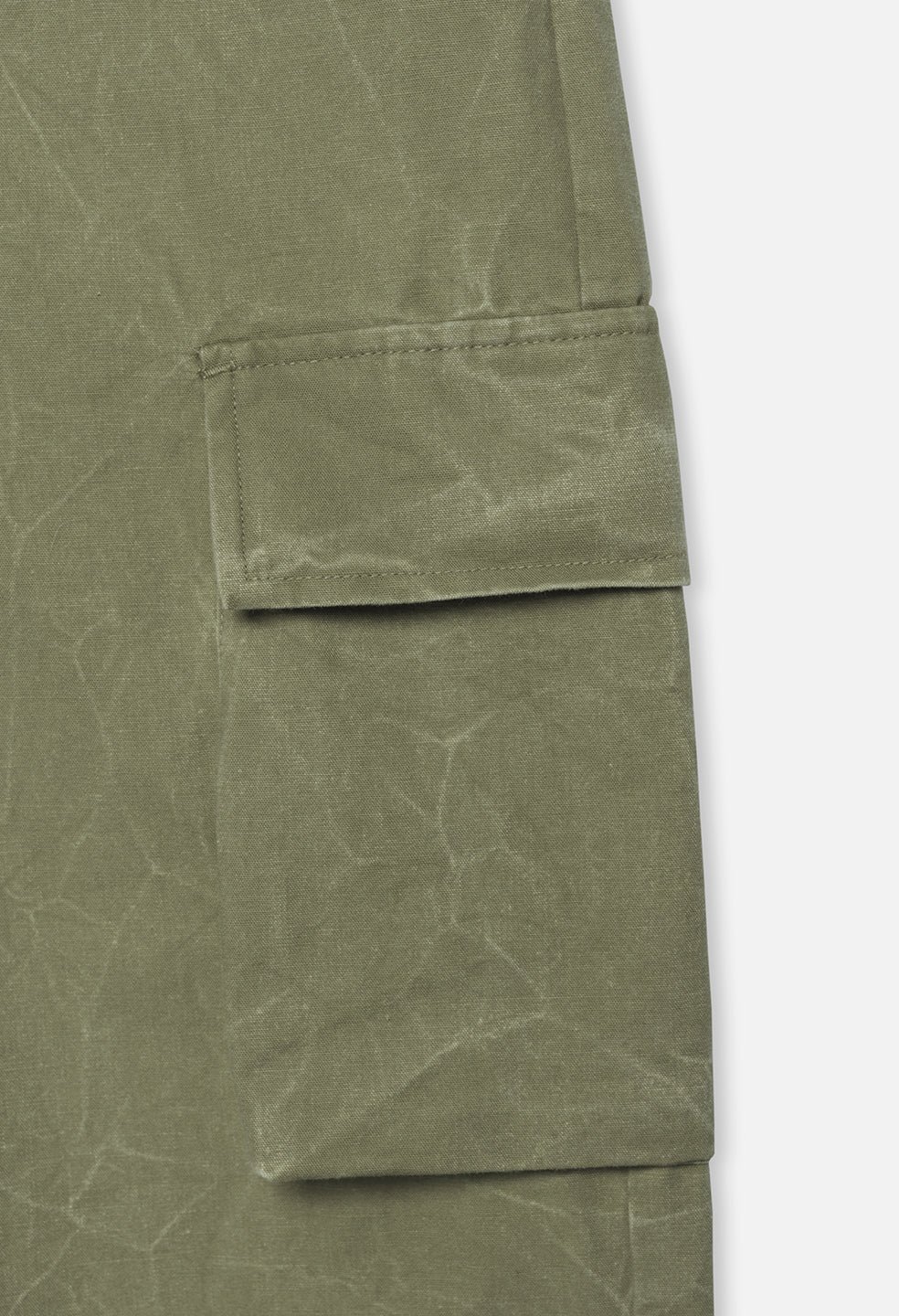 Washed Corpus Cargo Pants / Army - Image 4