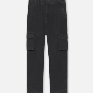 Washed Corpus Cargo Pants / Black